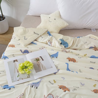 兒童極致涼感抱冰被100x120cm - 恐龍物語3