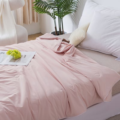 極致涼感抱冰被150x186cm - 奶霜粉3