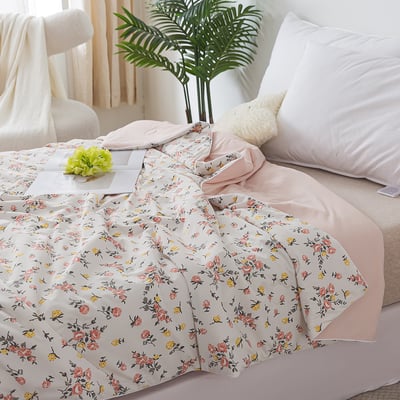 極致涼感抱冰被150x186cm - 夢語薔薇3