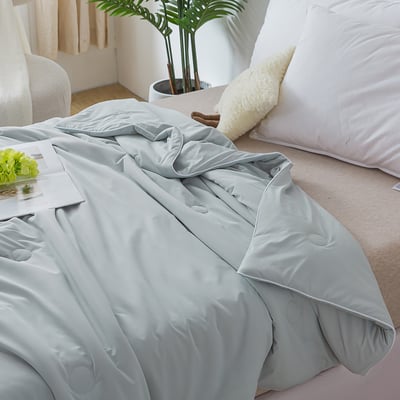 極致涼感抱冰被150x186cm - 薄荷灰綠3