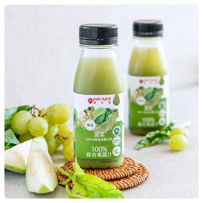 DAY JUICE果日飲 | 冷壓綜合蔬果纖活飲【綠拿鐵】4