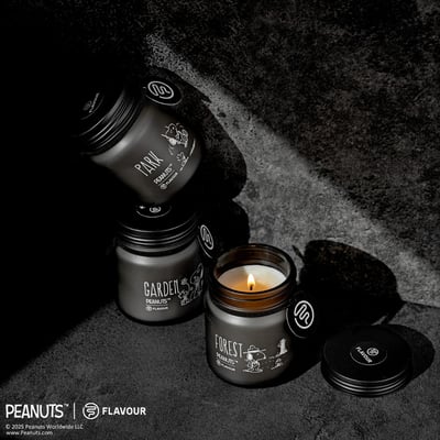 FLAVOUR | PEANUTS™ 聯名系列 |  香氛蠟燭 150g PARK 花果木質調5