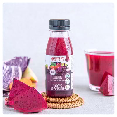 DAY JUICE果日飲∣冷壓蔬果纖活飲250mlX12瓶2