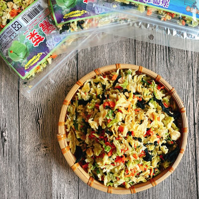 台灣高麗菜乾＋海帶芽200g 三入組5