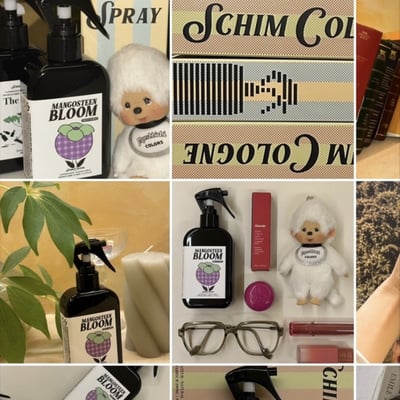 韓國SCHIM夢幻荔枝山竹花園衣物室内香氛噴霧200ml 二入組6