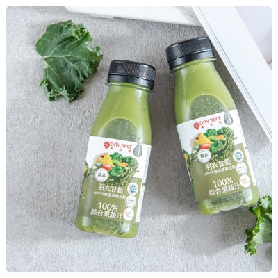 DAY JUICE果日飲 | 冷壓綜合蔬果纖活飲【綠拿鐵】2
