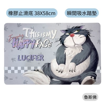 【正版授權】超人氣軟式吸水踏墊5入組3