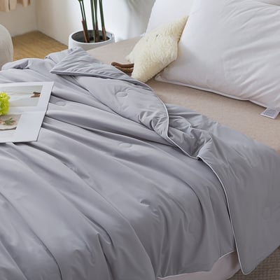 極致涼感抱冰被150x186cm - 霧石灰3