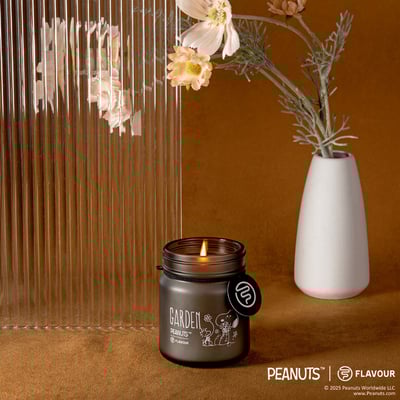 FLAVOUR | PEANUTS™ 聯名系列 |  香氛蠟燭 150g PARK 花果木質調3