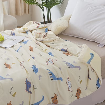 兒童極致涼感抱冰被100x120cm - 恐龍物語2