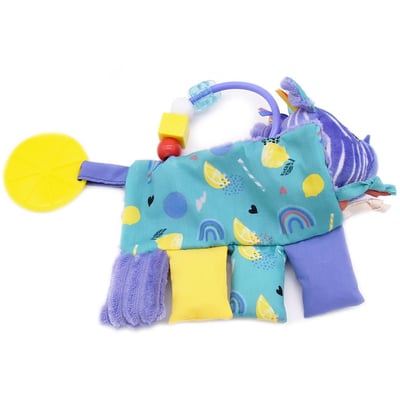 法國Les Deglingos-多功能安撫咬咬巾 (斑馬/奇普洛柯)2