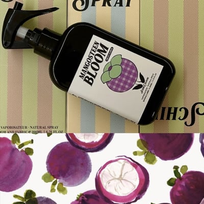 韓國SCHIM夢幻荔枝山竹花園衣物室内香氛噴霧200ml 二入組1