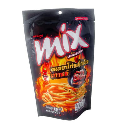 泰國 MIX脆脆條 12入組 (海苔/韓式辣雞/雞汁蒜辣)7