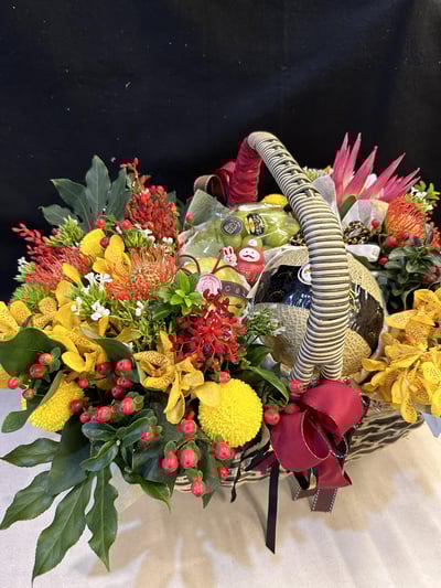 精緻花果籃〔客製〕1