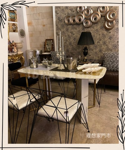 進口傢飾品-造型餐桌椅組1