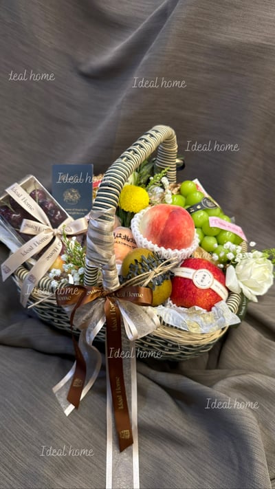 精緻花果籃〔客製〕3