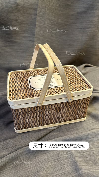 精裝禮盒-竹提籃12