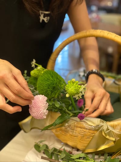 精緻花果籃〔客製〕2