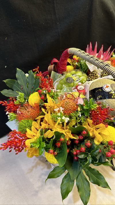 精緻花果籃〔客製〕5