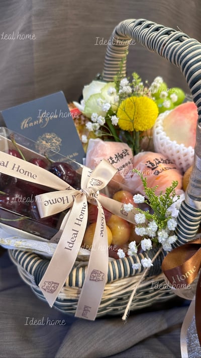 精緻花果籃〔客製〕2