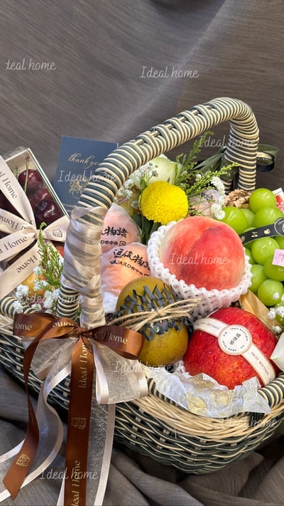 精緻花果籃〔客製〕5