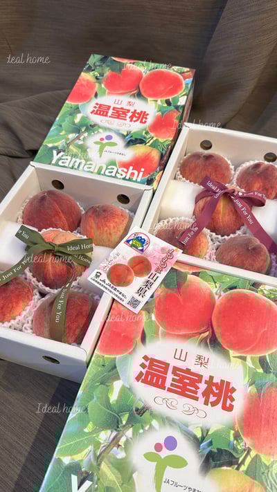 日本山梨溫室桃1