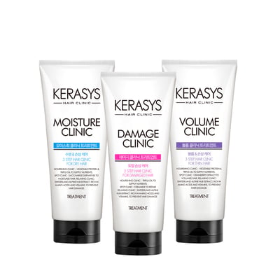 【KERASYS可瑞絲】植萃系抗損護髮素 300ml 3件組1