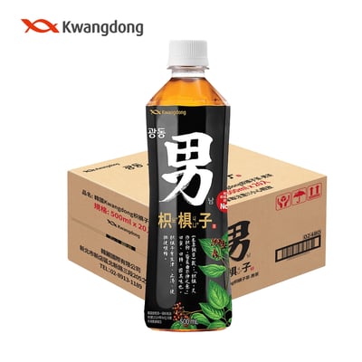 【韓國KD】枳椇子風味茶 - 男茶 500ml (20入/箱) (效期20260912)1