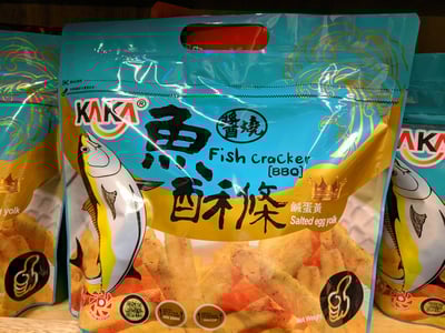 魚酥條鹹蛋黃口味(優惠組合包)1