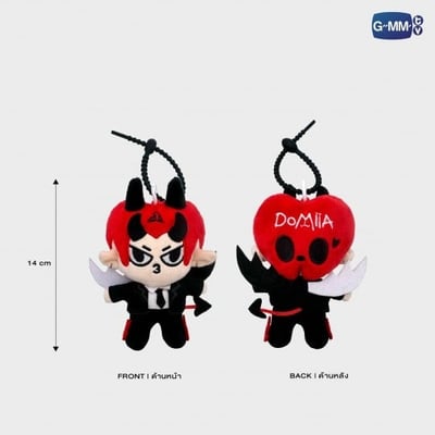 預購－DOMIIA DOLL KEYCHAIN 娃娃吊飾 鑰匙圈 PerthSanta 吉祥娃 娃娃 GMMTV2