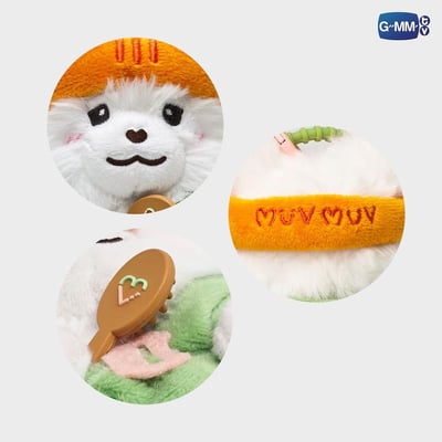 預購－MILKLOVE｜MUVMUV VELVET DREAMS DOLL KEYCHAIN 娃娃鑰匙圈 GMMTV 吉祥娃 四代 BBFANFEST20263