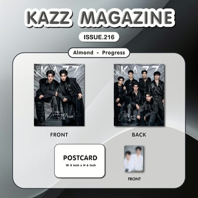 預購－KAZZ 216 泰國雜誌 泰國明星封面 雜誌 MAGAZINE15