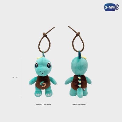 預購－SURFJAVA｜REXXA DOLL KEYCHAIN 吉祥娃 娃娃鑰匙圈 GMMTV 恐龍 初代娃2