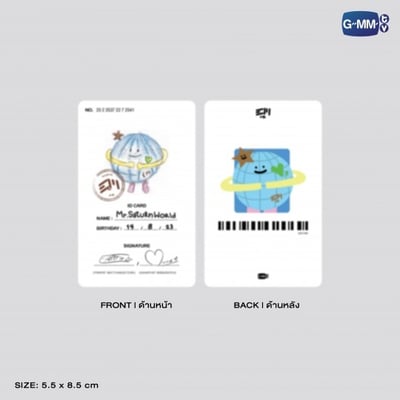 預購－MR. SATURNWORLD DOLL KEYCHAIN 吉祥娃吊飾 EarthMix 球咪 球慧 娃娃 鑰匙圈3