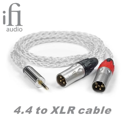 iFi Audio 4.4mm to XLR Cable 4.4mm 轉接 雙 XLR 3pin 公 平衡訊號線1