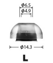 韓國 AZLA SednaEarfit Crystal for Galaxy Buds3 Pro SAMSUNG認證 液體矽膠耳塞 一盒二對14