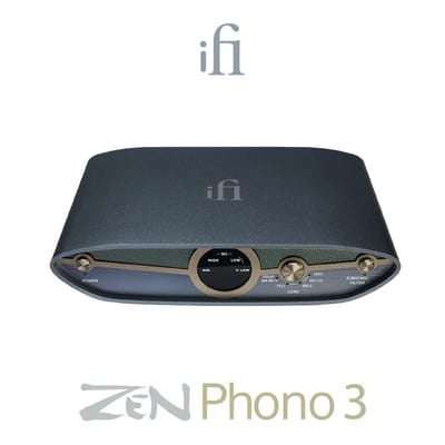 英國 iFi Audio ZEN Phono 3 唱頭放大機｜智慧濾波再進化，讓黑膠重生！1