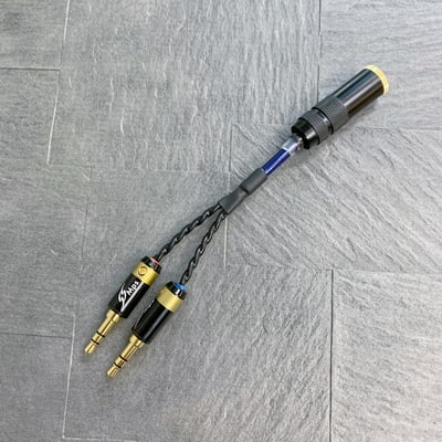 大力揚 Power Praise x 日本鐵三角 CAB165 Mojo / PHA-3 專用轉接線 雙3.5mm立體 轉 4.4mm平衡母座 線身3