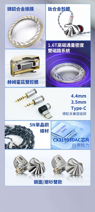 iBasso Jr. COOKIE Ti 曲奇・鈦 — 鈦合金振膜動圈入式耳耳機，精緻聲學的輕盈之作2