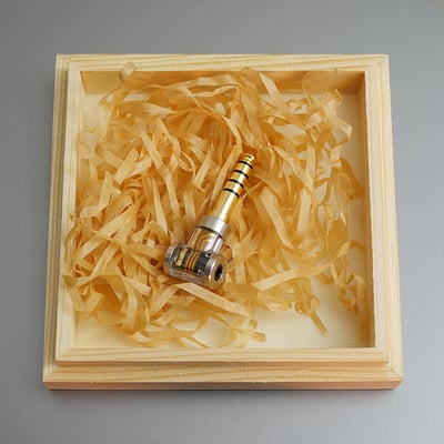 【ddHiFi DJ35A 2.5mm平衡(母)轉3.5mm單端(公)轉接頭】8