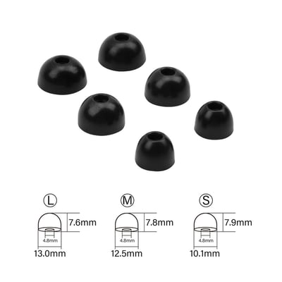 iKKO I-Planet MOON 碗狀海綿套，入耳不會太深，聲音乾淨清澈、細膩通透2