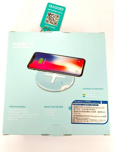 【美國ODOYO】 Model X Qi認證無線充電盤(藍) XC5BL XC5 新品七天保固5