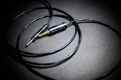 Power Praise 巫師Sorcier 單邊出線 耳機升級線  HD598 M50X SRH840 MDR-1A7