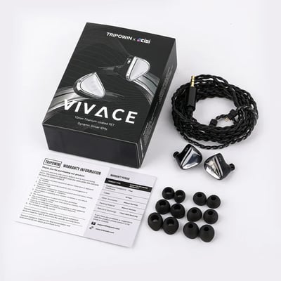 Tripowin x 0diBi: Vivace 鈦質振膜動圈 入耳式耳機 耳道 CM 0.789