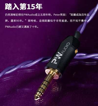 PW AUDIO NO.15 Anniversary Series 15週年紀念款 耳機升級線5