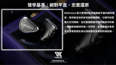 Vortex Reference 全球首款無源雙MEMS參考級入耳式耳機3