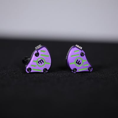 E AUDIO x EVANGELION EVA-Earphone-01 (新世紀福音戰士EVA聯名 初號機) 可換線 耳道式耳機 入耳 監聽 CM 0.7810