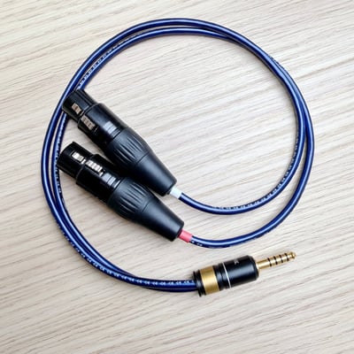 大力揚 x 日本鐵三角 CAB212｜4.4mm 公轉 3pin XLR 公/母 Hi-Fi音訊轉接線6