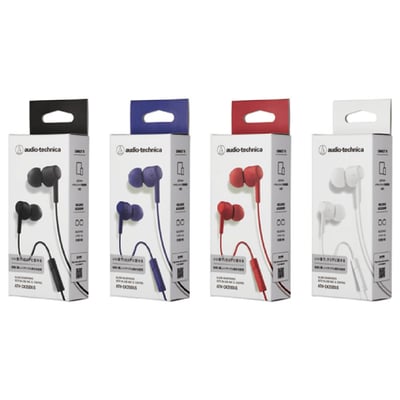 日本鐵三角 Audio-Technics ATH-CK350X(無耳麥) / ATH-CK350XiS(耳麥) 耳道式耳機14