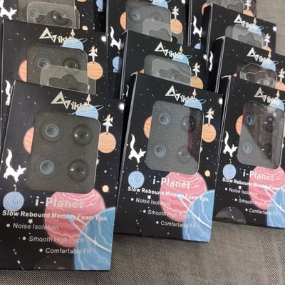 iKKO i-Planet tips 耳道式耳機專用海棉耳套二對四入5